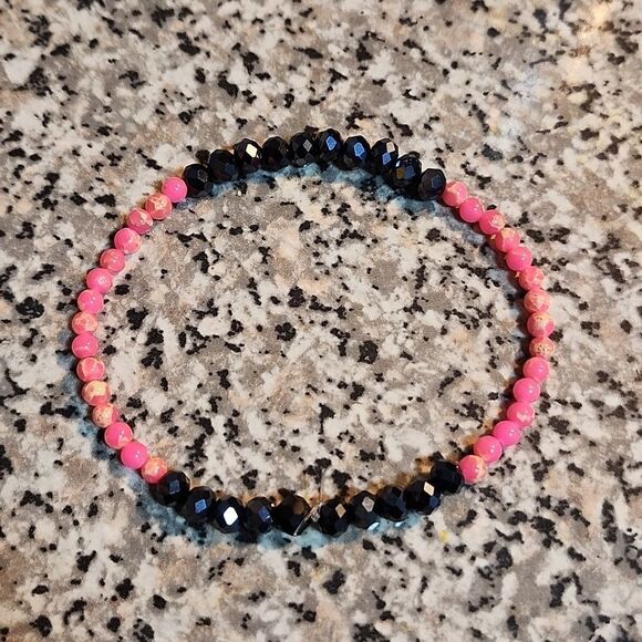 Handmade Serenity Rose Bracelet set - Picture 4 of 5